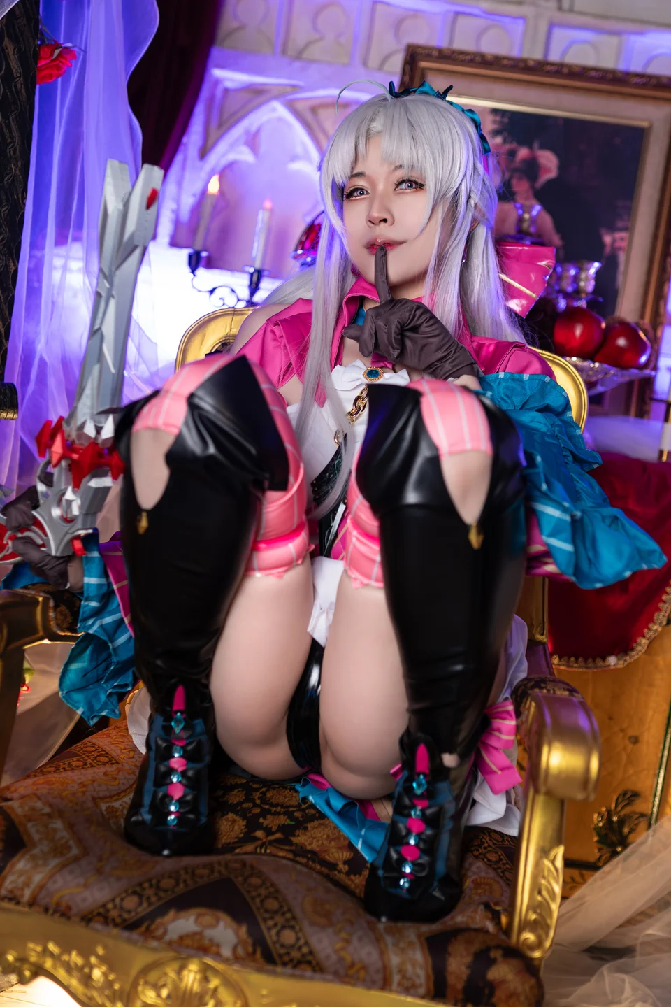 Hatori_Sama - No.025 柯莱塔 [61P,4V-1.13GB] tg@simisebaisi 【丝足阁】014.webp